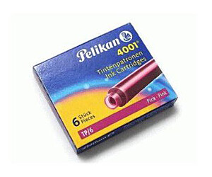 NABOJE ATRAMENTOWE PELIKAN TP/6 RÓŻOWE