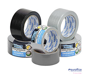 Taśma naprawcza DUCT TAPE 48x50m czarna EXTREME POWER SMART