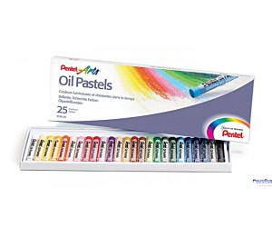 Pastele olejne 25 kolorów  PHN-25 PENTEL