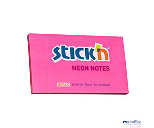 Bloczek STICKN 127x76mm ciemnoróżowy neonowy 100k 21169 STICKN