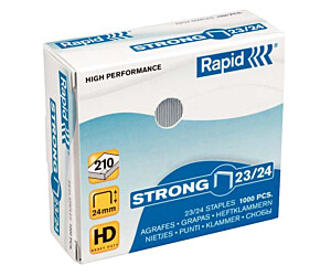 Zszywki Rapid Strong 23/24 1M, 1000 szt., 24870500