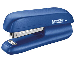 Zszywacz mini RAPID F5 niebieski 10kartek No.10 5000265