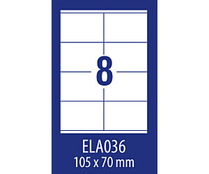 Etykiety uniwersalne ELA039 97 x 42,3 100 ark. Economy Europe100 by Avery Zweckform