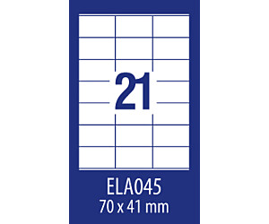 Etykiety uniwersalne ELA022 105 x 57 100 ark. Economy Europe100 by Avery Zweckform