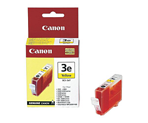 Tusz Canon  BCI3EY do  BJ-C6000/6100, S400/450, C100, MP700 | 280 str. | yellow