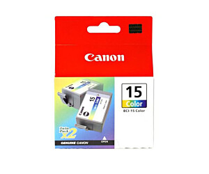 Tusze Canon BCI15C  do I-70 | 2 x 100 str |  CMY