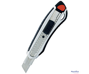 Nóż do papieru GR-8100 ALUMINIOWY, mix kolorów, 18 mm GRAND 130-1657