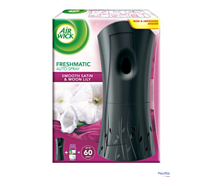 AIR WICK odświeżacz automat.doz.+wkład 250ml Księżycowa Lilia Otulona Sat
