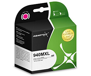Tusz Asarto do HP 940MXL | C4908AE | 1400 str. | magenta