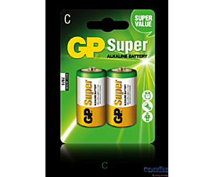 Bateria alkaliczna GP Super C / LR14 (2szt) 1.5V GPPCA14AS003