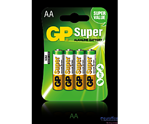 Baterie alkaliczna GP SUPER LR6/AA (4szt) 1,5V GPPCA15AS015