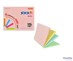 Bloczek STICKN MAGIC PAD 76x101mm pastele mix kolorów 21575