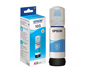 Butelka z tuszem Epson T103  do L31xx | 65ml | cyan