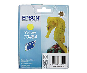 Tusz Epson T0484 do R-200/220/300/340, RX-500/600/640 | 13ml | yellow
