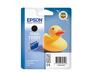 Tusz Epson T0551  do  Stylus Photo  R-240/245, RX-425/520  | 8ml | black
