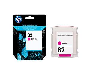 Tusz HP 82 do Designjet 100/200/500/510/800 | 69 ml | magenta