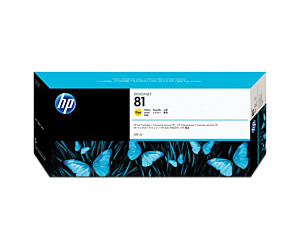 Tusz HP 81 do Designjet 5000/5500 | 680ml | yellow