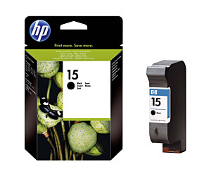 Tusz HP 15 do Deskjet 920/940, Officejet V30/40, PSC 750 | 500 str. | black