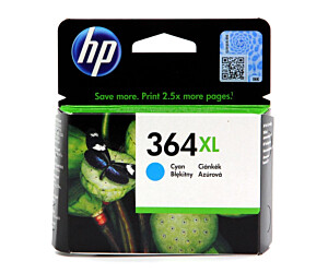 Tusz HP 364XL Vivera do 7510/B8550/C5380/C6380/D5460 | 750 str. | cyan