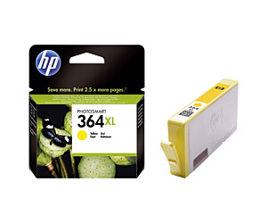 Tusz HP 364XL Vivera do 7510/B8550/C5380/C6380/D5460 | 750 str. | yellow