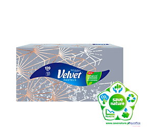 Chusteczki VELVET Nature/Harmony (120sztuk) VELVET