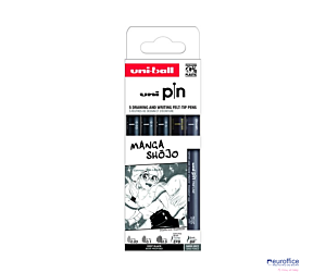 Cienkopis PIN 200, ZESTAW 5 SZT_MANGA_SHOJO