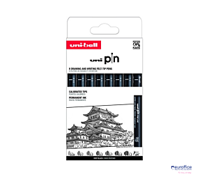 Cienkopis PIN 200, ZESTAW 8 SZT_003-12