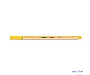 Cienkopis STABILO point 88 0.4mm żółty 88/44