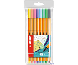 Cienkopis STABILO point 88 etui kartonowe 8 szt. (nowe kolory 2021) 88/8-05