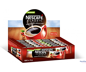 Kawa NESCAFE CLASSIC 100 x paluszek 2g rozpuszczalna