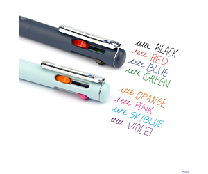 Długopis automatyczny Pentel Multipen iZee 4w1 BXC467 miętowy BXC467-LC