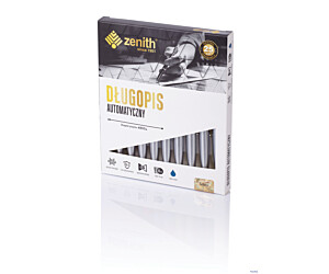 Długopis automatyczny Zenith Silver - box 10 sztuk, 4021000