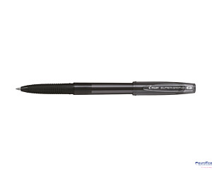 Długopis olejowy ze skuwką 0.7 FINE PILOT SUPER GRIP czarny BPS-GG-F-B
