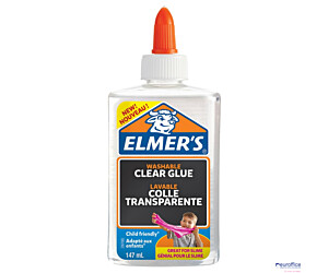 Elmers przezroczysty klej PVA, zmywalny i przyjazny dzieciom, 147ml, 2077929