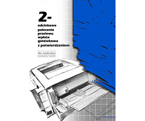 F-111-2 2-odcinkowe polecenie przelewu MICHALCZYK&PROKOP A4 100 kartek