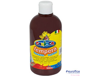 Farba tempera 500 ml, brązowa CARIOCA 170-2355