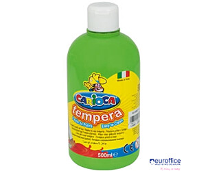 Farba tempera 500 ml, zielona jasna CARIOCA 170-2364