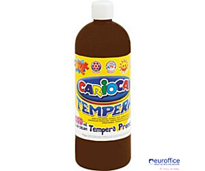 Farba tempera 1000 ml, brązowy CARIOCA 170-1441