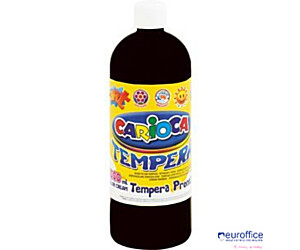 Farba tempera 1000 ml, czarny CARIOCA 170-1443
