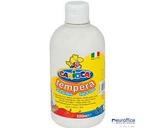 Farba tempera 500 ml, biała CARIOCA 170-2353