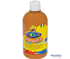 Farba tempera 500 ml, brązowa jasna CARIOCA 170-2356
