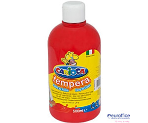 Farba tempera 500 ml, czerwona CARIOCA 170-2359