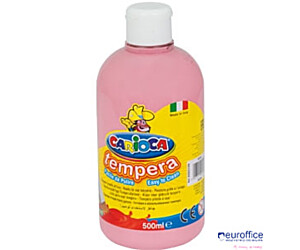 Farba tempera 500 ml, różowa CARIOCA 170-2362