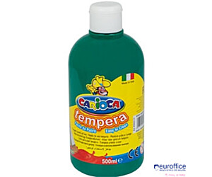 Farba tempera 500 ml, zielona morska CARIOCA 170-2365