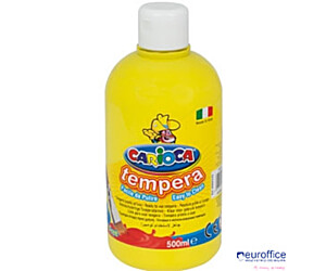 Farba tempera 500 ml, żółta CARIOCA 170-2366