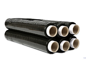 Folia stretch DOTTS 2,5kg 23mic czarna rozciągliwość 170%
