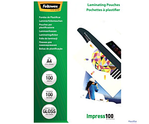 Folie do laminacji błyszczące A5 100mic. 5351002 FELLOWES