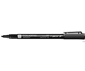 Foliopis permanentny RYSTOR FB-25 czarny 2.5mm 442-000