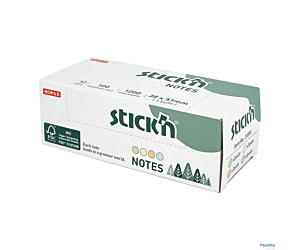 FSC notes samoprzylepny 38x51mm 4 kol. pastel 12 szt. po 100k. 21893