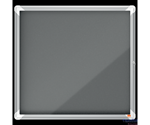 Gablota filcowa wewnętrzna Nobo Premium Plus 6xA4, szara 1915328
